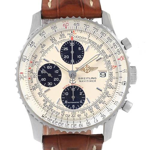 Photo of Breitling Navitimer Fighter Chronograph Panda Dial Steel Watch A13330