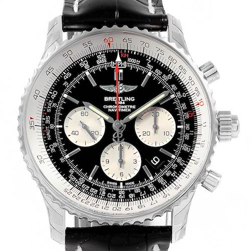 Photo of Breitling Navitimer Rattrapante Chronograph Mens Watch AB0310 Unworn