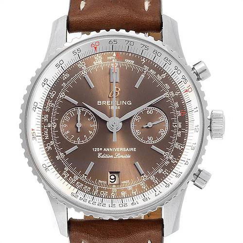 Photo of Breitling Navitimer 125th Anniversary LE Mens Watch A26322 Box