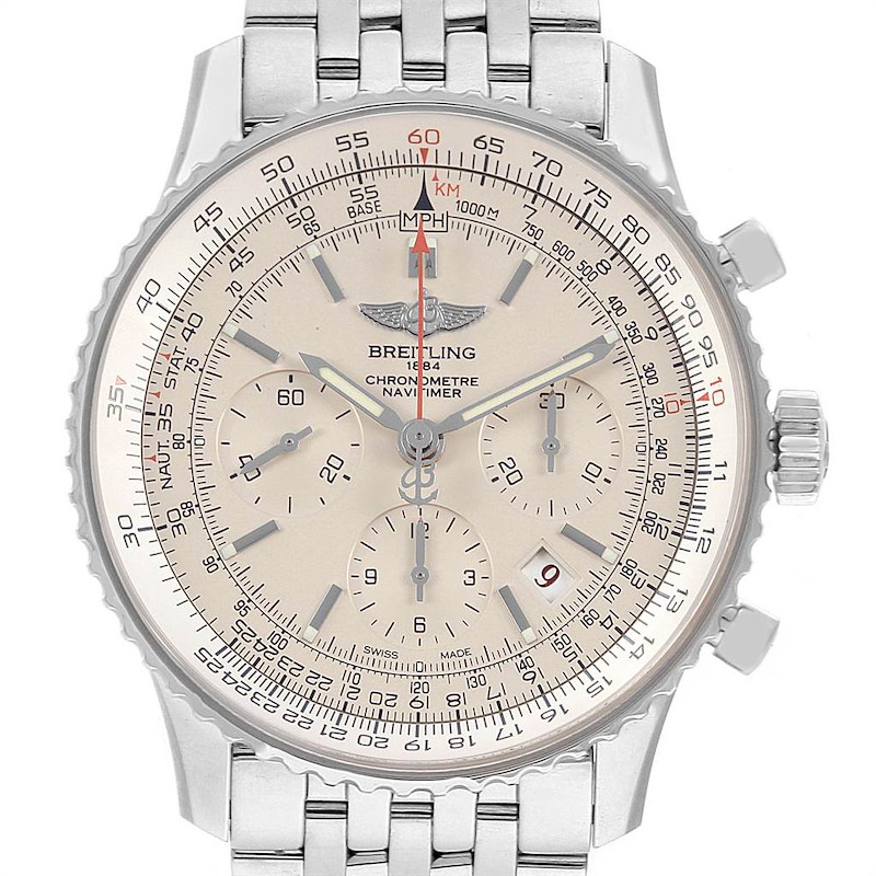 Breitling Navitimer Montbrillant 01 Limited Mens Watch AB0123 Box Papers SwissWatchExpo