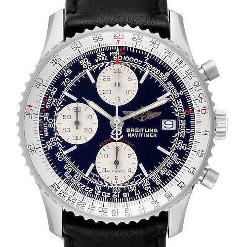 Photo of Breitling Navitimer Fighter Chronograph Mens Watch A13330 Box Papers