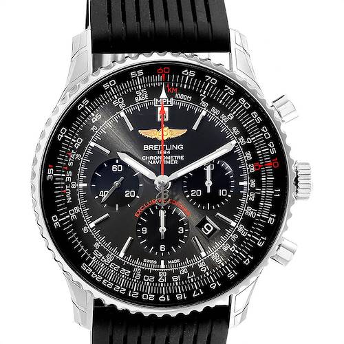 Photo of Breitling Navitimer 01 Gray Dial Limited Edition Watch AB0127 Unworn
