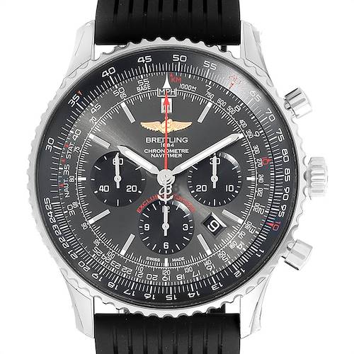 Photo of Breitling Navitimer 01 Stratos Gray Dial LE Mens Watch AB0127 Unworn