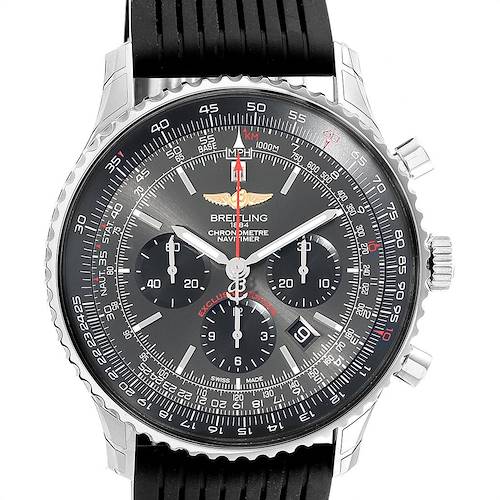 Photo of Breitling Navitimer 01 Rubber Strap Limited Edition Watch AB0127A Unworn