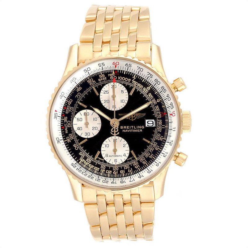Breitling Navitimer Yellow Gold K13022 | Stock 24199 Breitling Navitimer Yellow Gold K13022 | Stock 24199