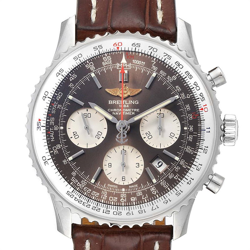 Breitling Navitimer 01 Panamerican Limited Edition Mens Watch AB0121 SwissWatchExpo