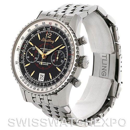 Breitling Montbrillant Edition Steel Men's Watch A48330 SwissWatchExpo