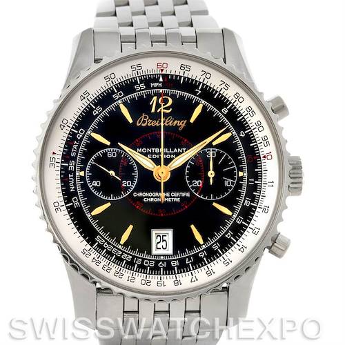 Photo of Breitling Montbrillant Edition Steel Men's Watch A48330