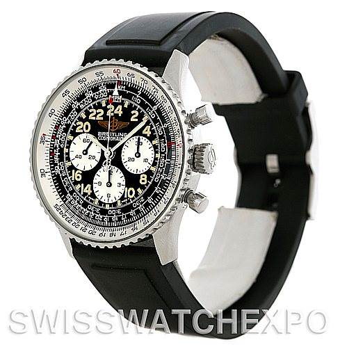 Breitling Navitimer Cosmonaute Chrono Mens Watch A12022 SwissWatchExpo