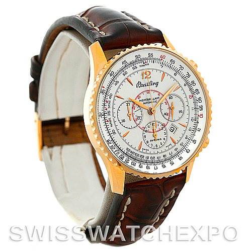 Breitling Navitimer Montbrilliant 18K Rose Gold Watch H41330 SwissWatchExpo
