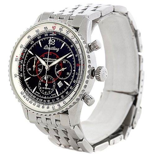 Breitling Navitimer Montbrilliant Chronograph Steel Watch A41330 SwissWatchExpo