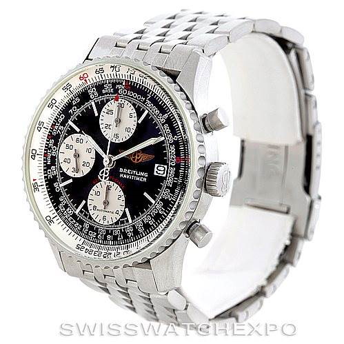 Breitling Navitimer Fighter Automatic Chronograph Steel Watch A13330 SwissWatchExpo