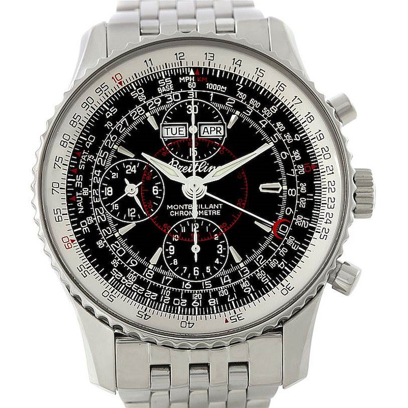 Breitling Navitimer Montbrillant Datora Watch A21330 SwissWatchExpo