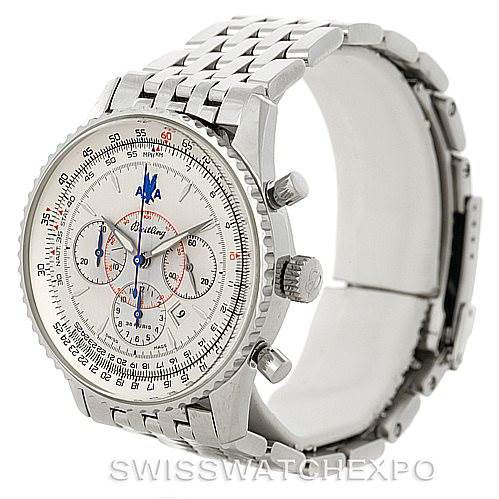 Breitling Navitimer Montbrilliant Chronograph Steel Watch A41030 SwissWatchExpo