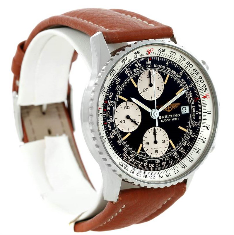 Breitling Navitimer II Automatic Chronograph Steel Watch A13019 SwissWatchExpo