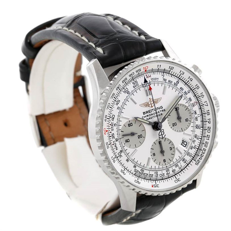 Breitling Navitimer Automatic Chronograph Steel Watch A23322 SwissWatchExpo