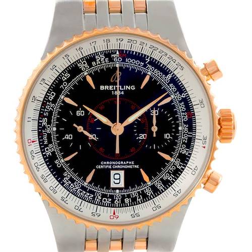 Photo of Breitling Montbrillant Legende Stainless Steel Rose Gold Watch C23340