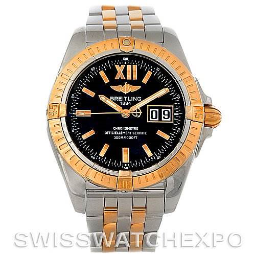 Breitling Windrider Steel and Gold two tone C49350 Stock 3023 SwissWatchExpo