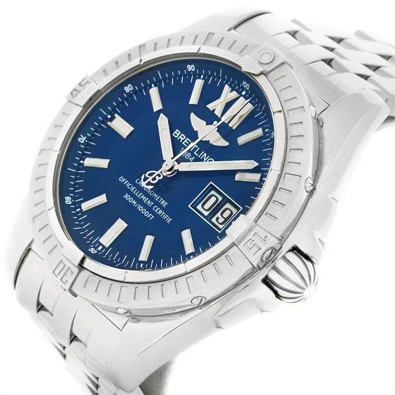 Breitling Windrider Stainless Steel A49350 Stock 4501 SwissWatchExpo