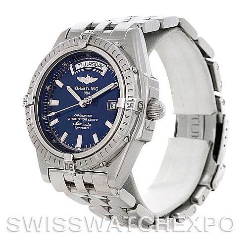 Breitling Headwind Steel Men's Watch A45355 SwissWatchExpo