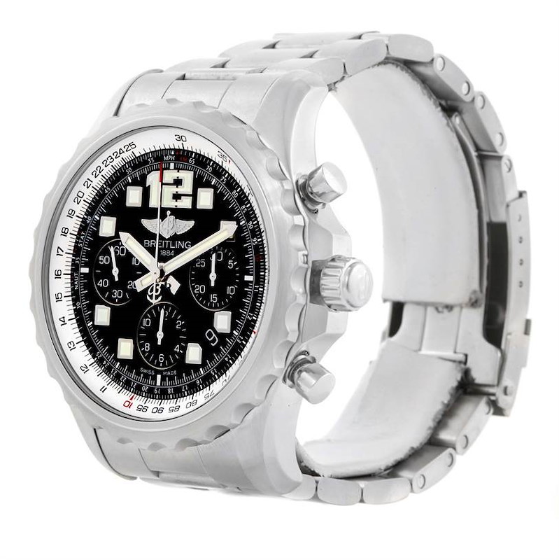 Breitling Chronospace Automatic Chronograph Steel Mens Watch A23360 SwissWatchExpo