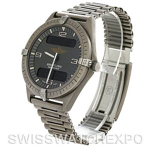 Breitling  Aerospace Titanium Quartz Watch SwissWatchExpo