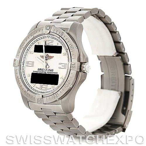 Breitling Professional Aerospace Avantage Titanium Quartz Watch E79362 SwissWatchExpo
