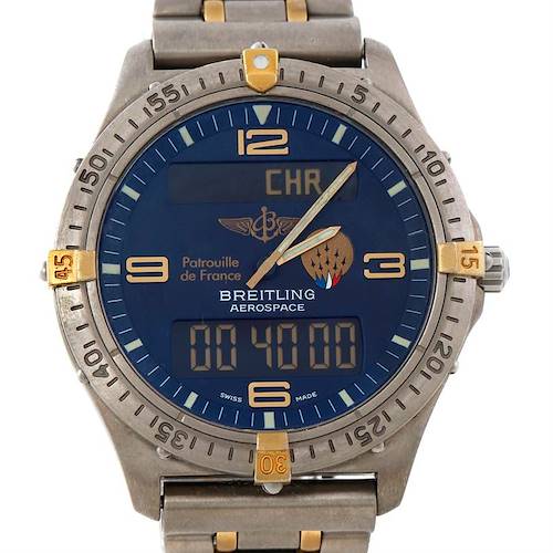 Photo of Breitling Aerospace Titanium Analog Digital Quartz Watch F56062