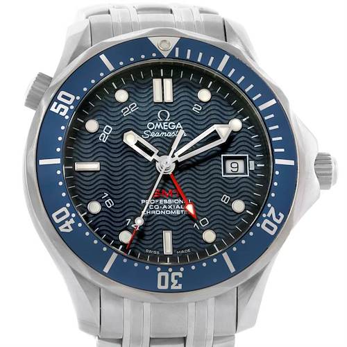Photo of Omega Seamaster James Bond 300M GMT Watch 2535.80.00 Box Papers