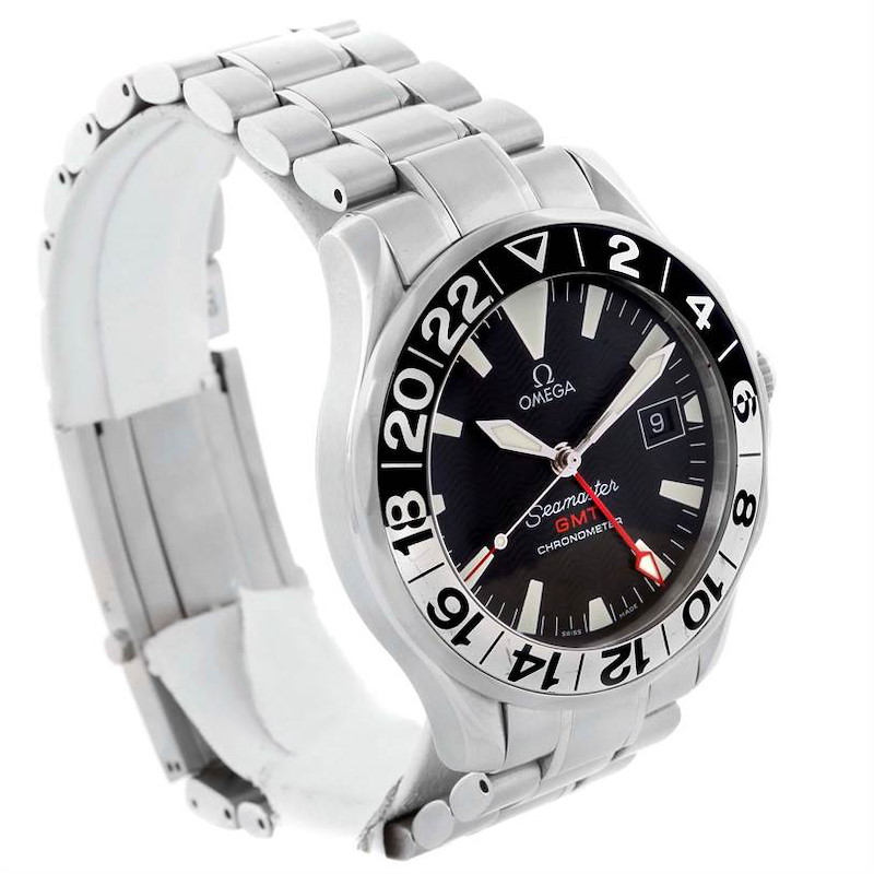 Omega Seamaster GMT 50th Anniversary Mens Watch 2534.50.00 SwissWatchExpo