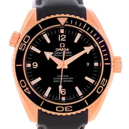 Photo of Omega Seamaster Planet Ocean 18K Red Gold Watch 232.63.46.21.01.001