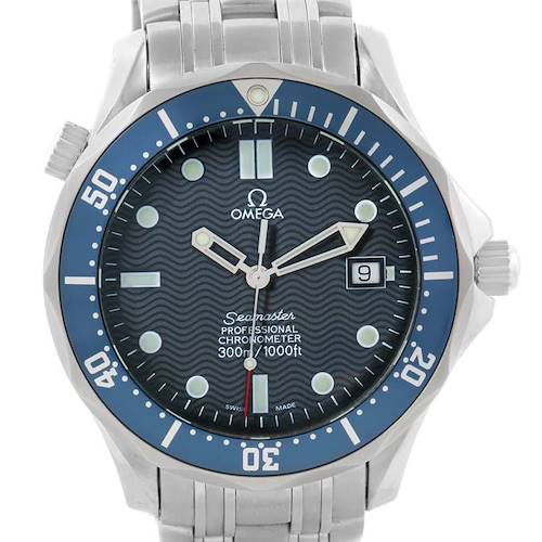 Photo of Omega Seamaster Bond Automatic 300M Blue Dial Watch 2531.80.00