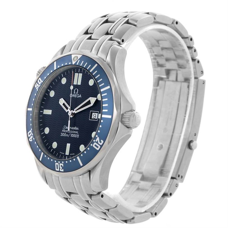 Omega Seamaster Professional James Bond 300M Quartz Watch 2541.80.00 SwissWatchExpo