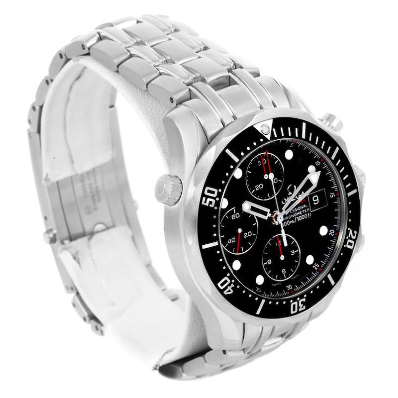 Omega Seamaster Bond Automatic Chronograph Watch 213.30.42.40.01.001 SwissWatchExpo