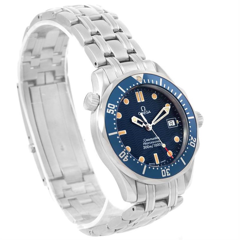 Omega Seamaster James Bond Midsize 300M Watch 2561.80.00 Box Tag SwissWatchExpo