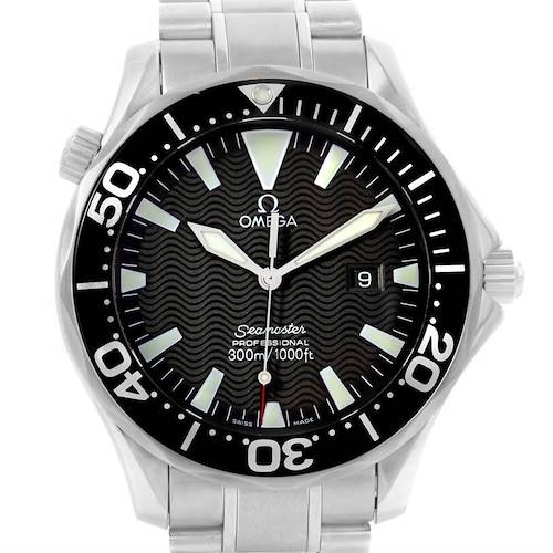 Photo of Omega Seamaster Professional 300m Black Dial Quartz Watch 2264.50.00