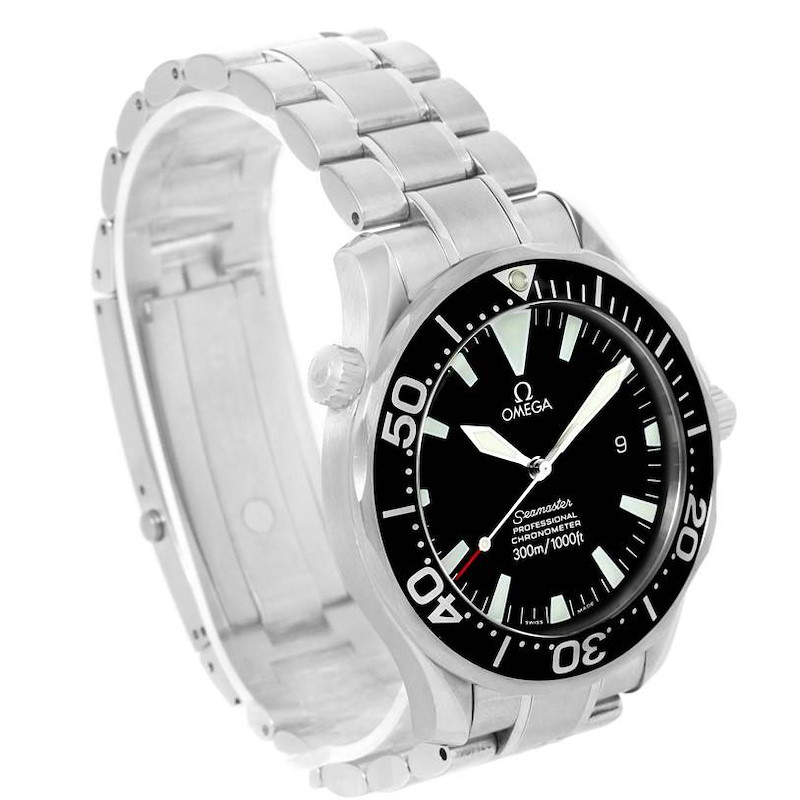 Omega Seamaster 300m Black Dial Mens Watch 2254.50.00 Box Papers SwissWatchExpo