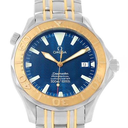 Photo of Omega Seamaster Steel Yellow Gold Automatic Watch 2455.80.00