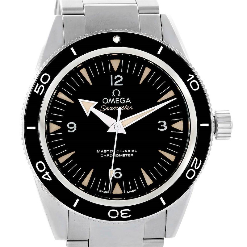 Omega Seamaster 300M Co-Axial Watch 233.30.41.21.01.001 Card SwissWatchExpo