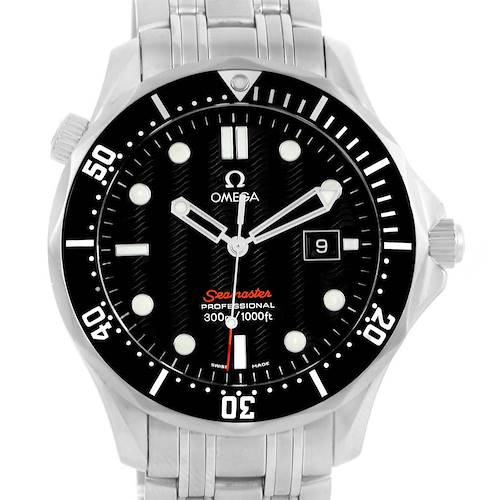 Photo of Omega Seamaster 300M Black Wave Dial Mens Watch 212.30.41.61.01.001