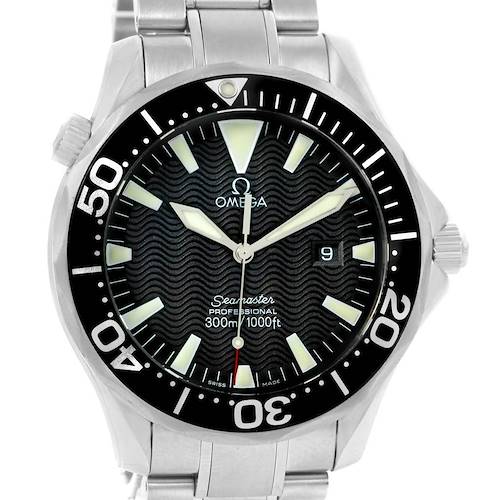 Photo of Omega Seamaster Professional 300m Black Dial Steel Watch 2264.50.00