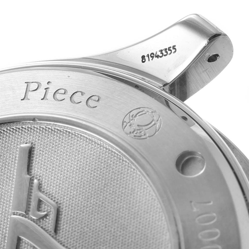 The image shows a close-up view of the case back and lug of the Omega Seamaster 212.30.41.20.01.001 Men's Stainless Steel Black Dial 212.30.41.20.01.001 Men's Stainless Steel Black Dial model.