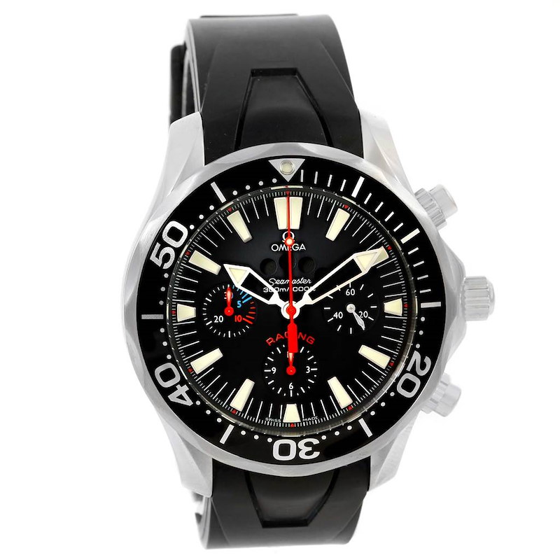 Omega Seamaster Regatta Racing Steel Mens Watch 2569.52.00 SwissWatchExpo