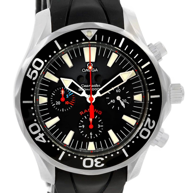 Omega Seamaster Regatta Racing Steel Mens Watch 2569.52.00 SwissWatchExpo