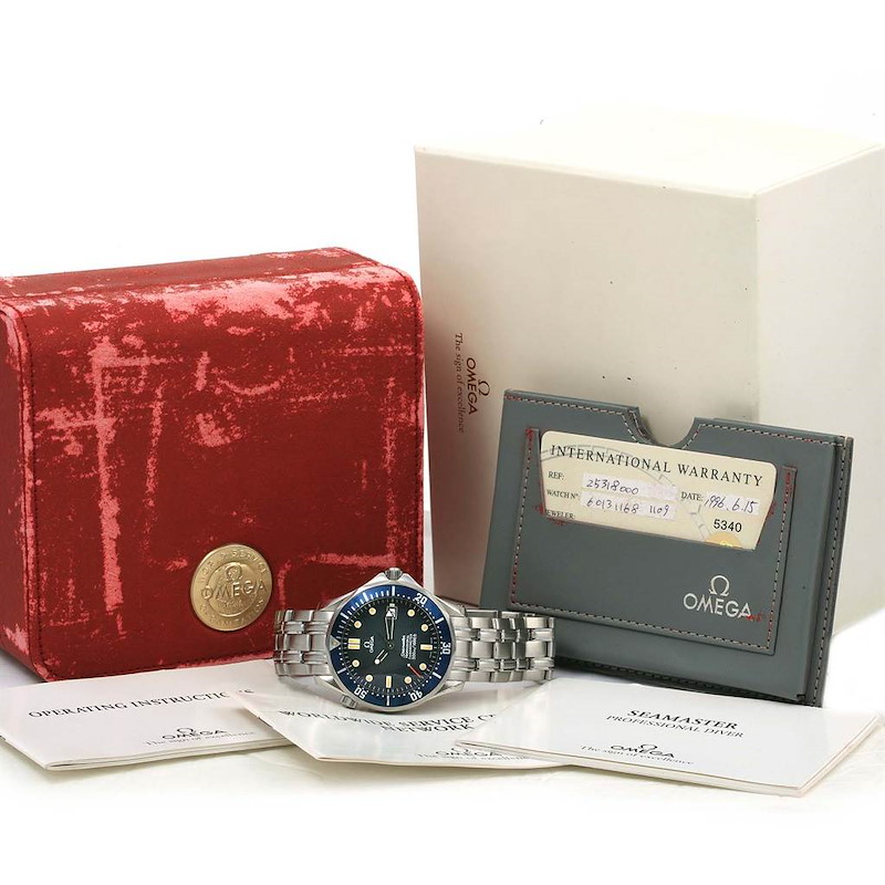 専門ショップ Seamaster Omega Stainless 14874 Stock | 2531.80.00 Steel 時計