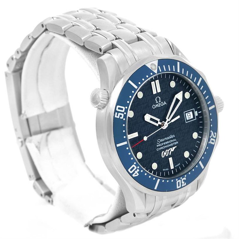 Omega Seamaster 40 Years James Bond Limited Edition Watch 2537.80.00 SwissWatchExpo