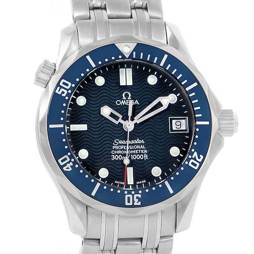 Photo of Omega Seamaster Bond Midsize Blue Wave Dial Automatic Watch 2551.80.00