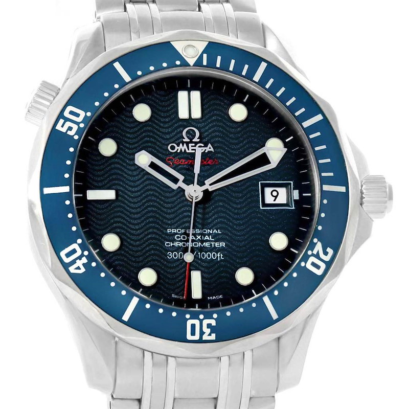 Omega Seamaster James Bond 300M Co-Axial 41mm Watch 2220.80.00 SwissWatchExpo