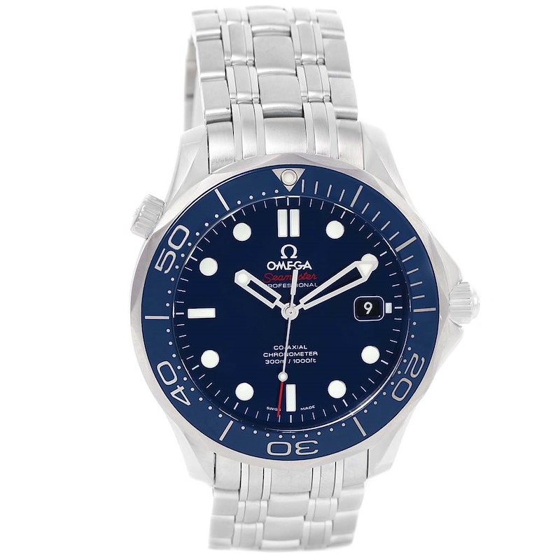 Omega Seamaster 300m Co-Axial 41mm Steel Mens Watch 212.30.41.20.03.001 SwissWatchExpo