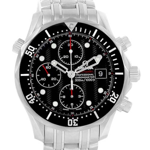 Photo of Omega Seamaster 300M Chronograph Black Dial Watch 213.30.42.40.01.001